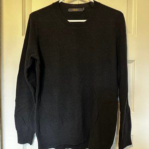 Bellina Ladies Black Round Neck Sweater